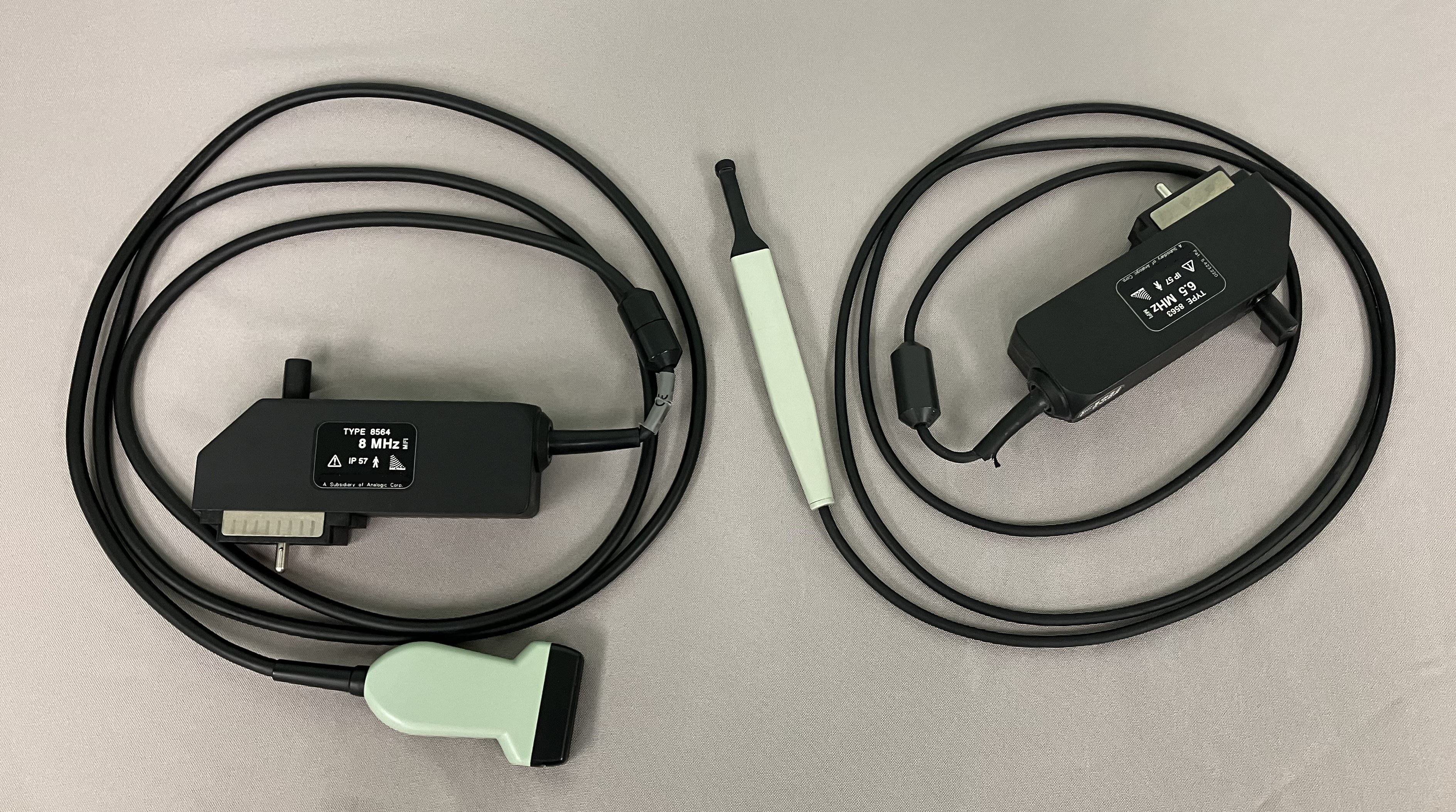 B-K Medical Type 8563 & Type 8564 Transducers w/ Case