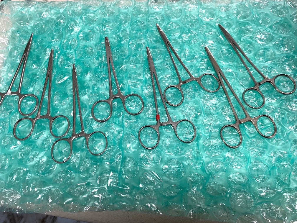 Lot of 8 - Small Short Forceps