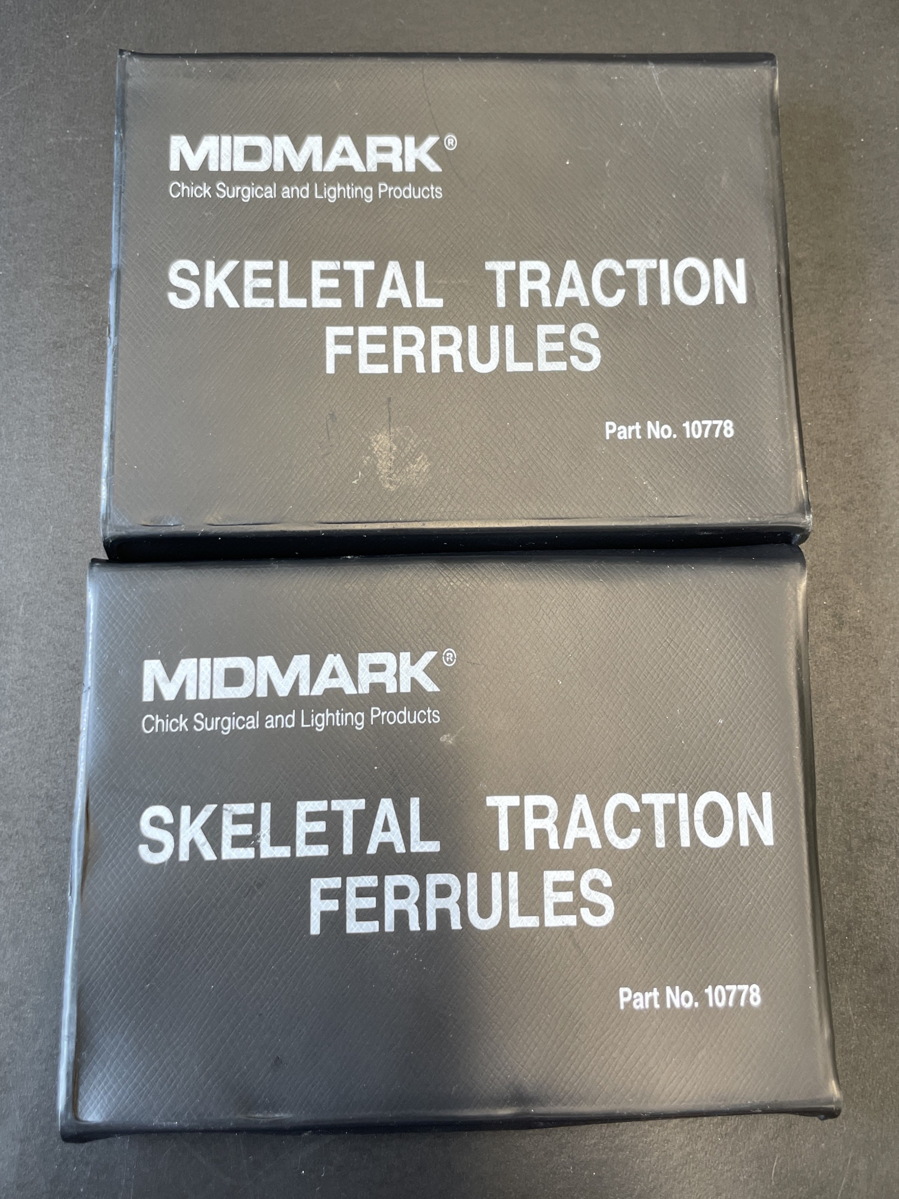 Midmark Skeletal Traction Ferrules - Lot of 2