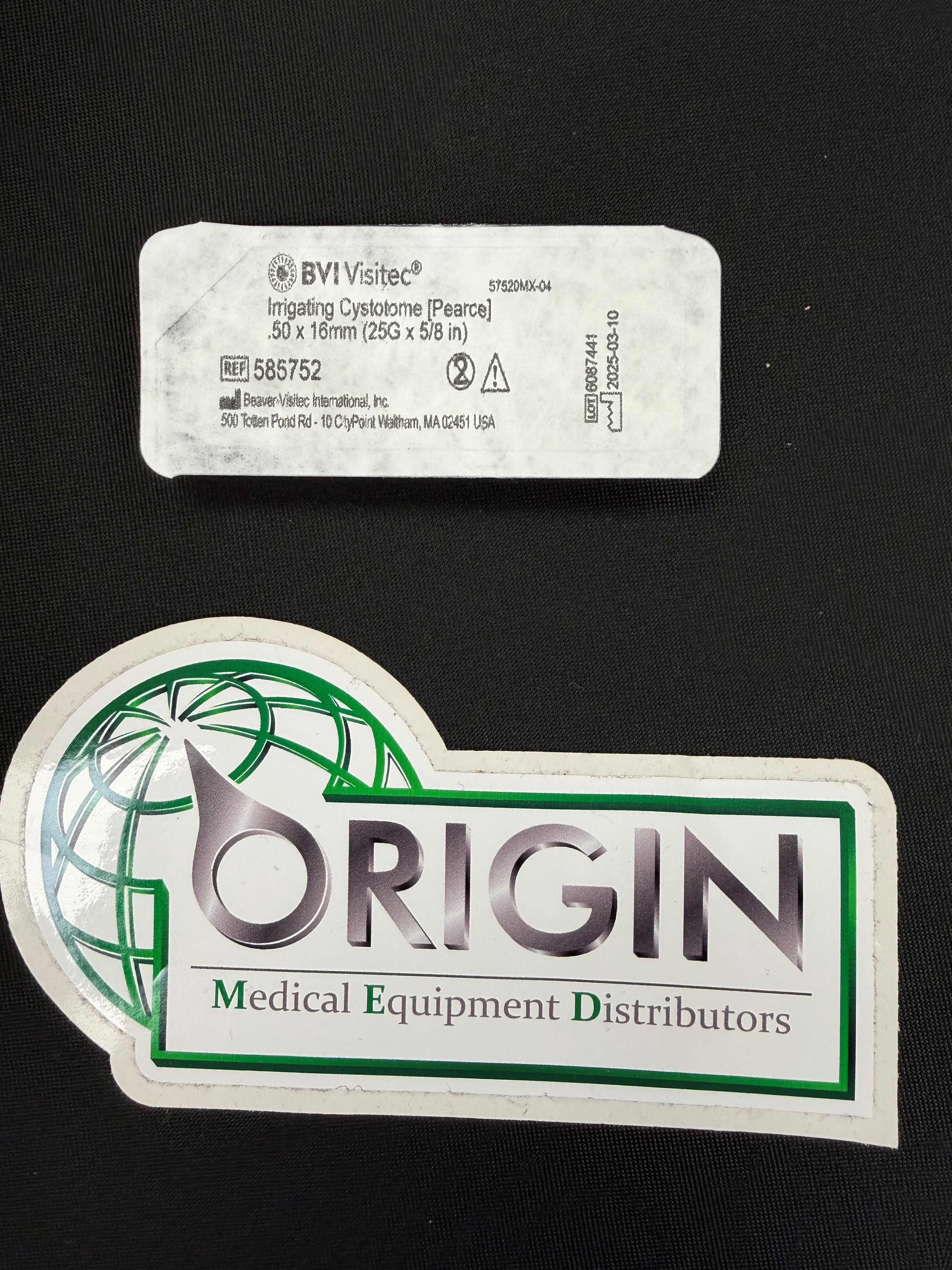 BVI Visitec Irrigating Cystotome (Pearce) - .50 x 16mm (25G x 5/8 in)