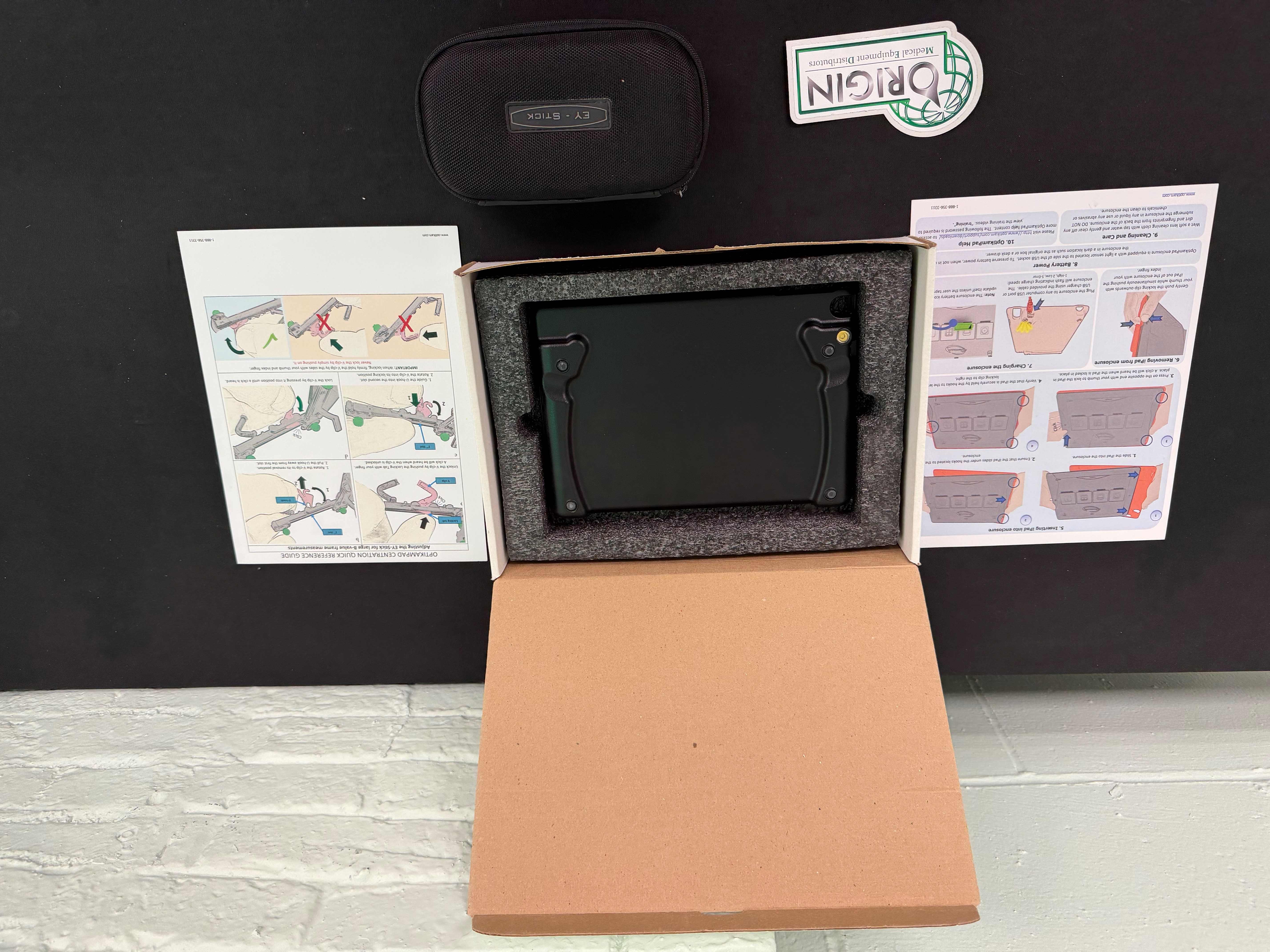 Optikam EY Stick Posture Measurement Device w/ Optikam Enclosure
