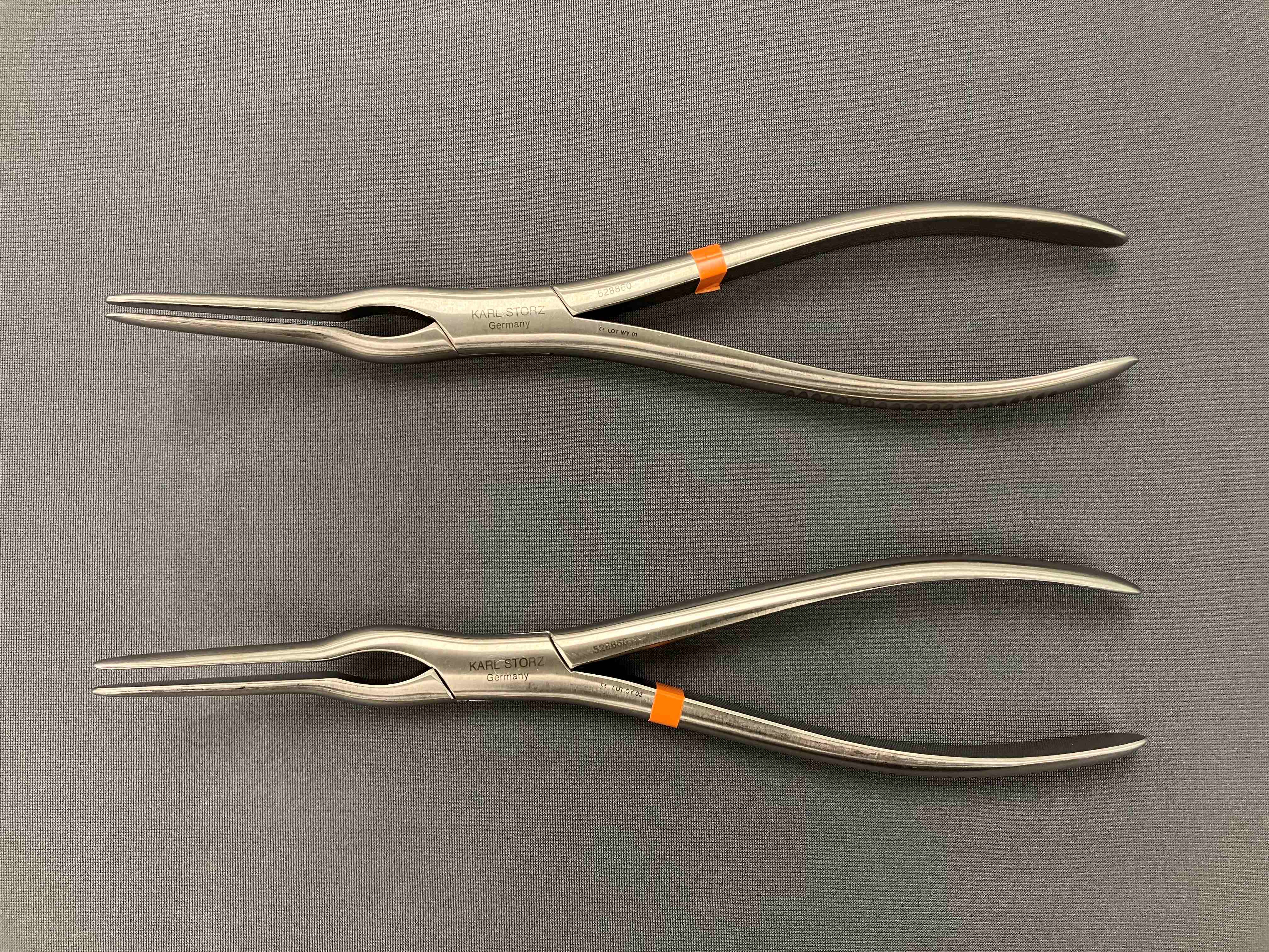 Karl Storz 528860 Asch Septum Straightening Forceps â€“ lot of 2 tools