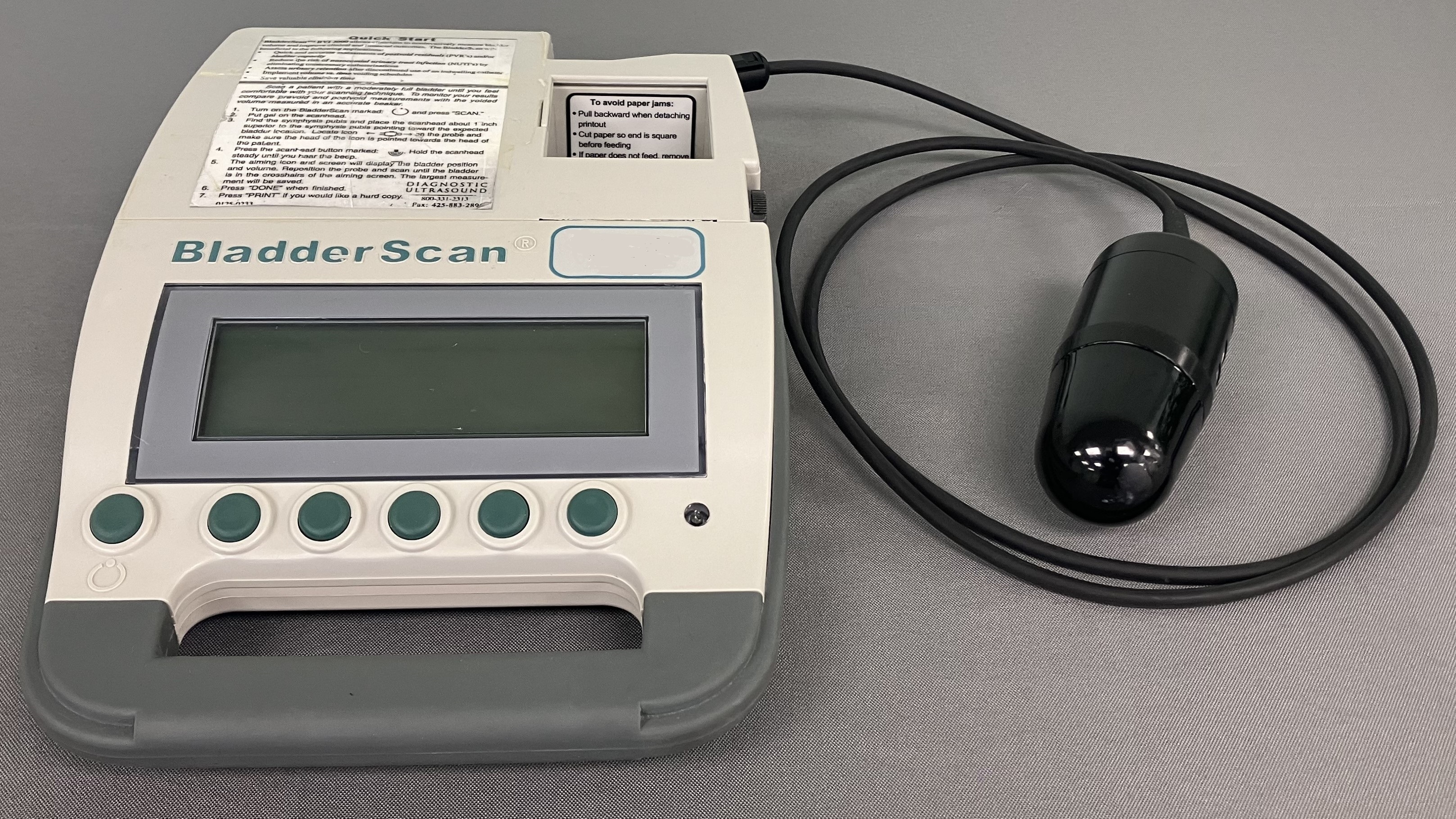 Diagnostic Ultrasound BVI 3000 BladderScan