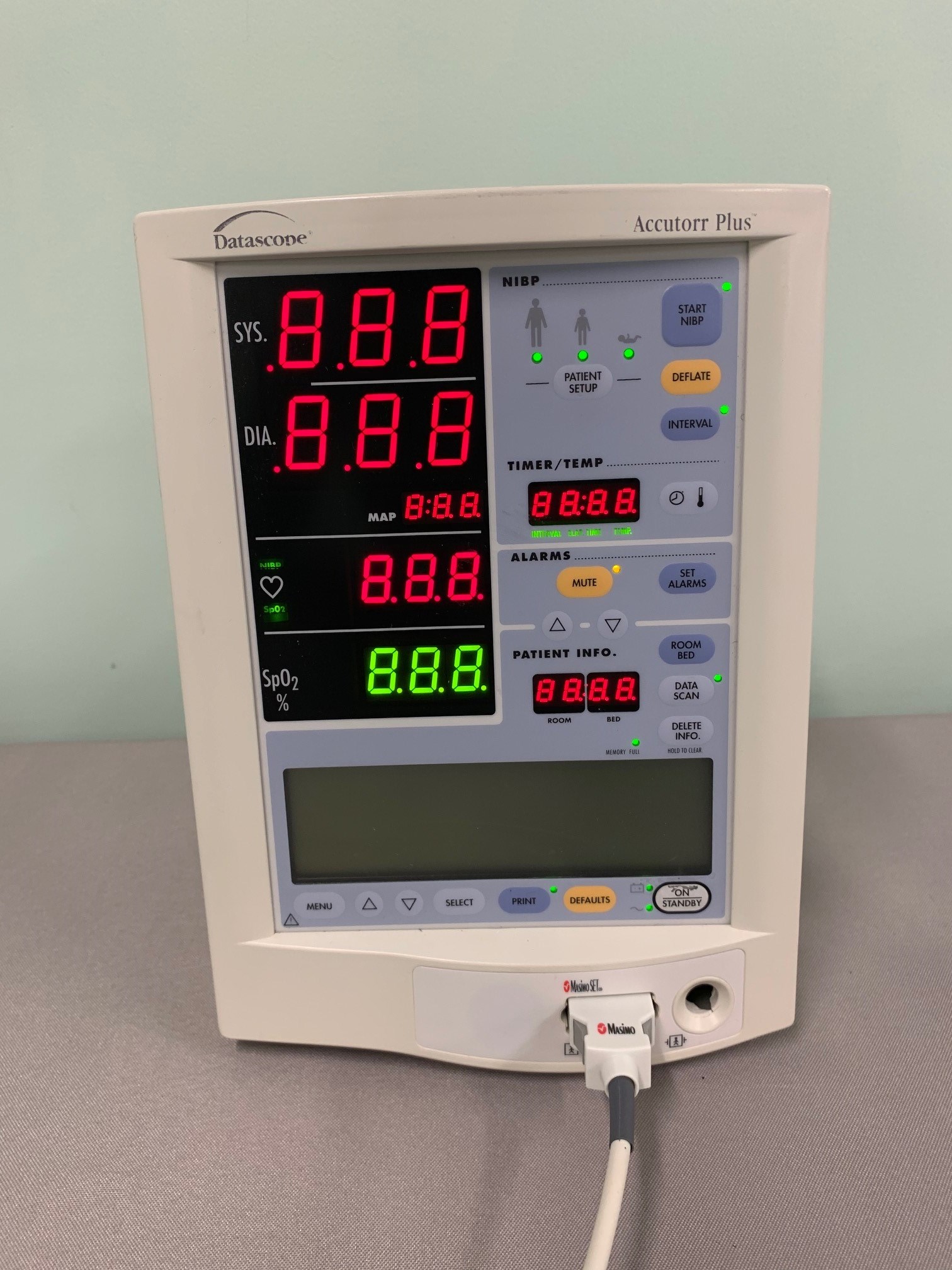 DATASCOPE Accutorr Plus BP Monitors - QTY 2