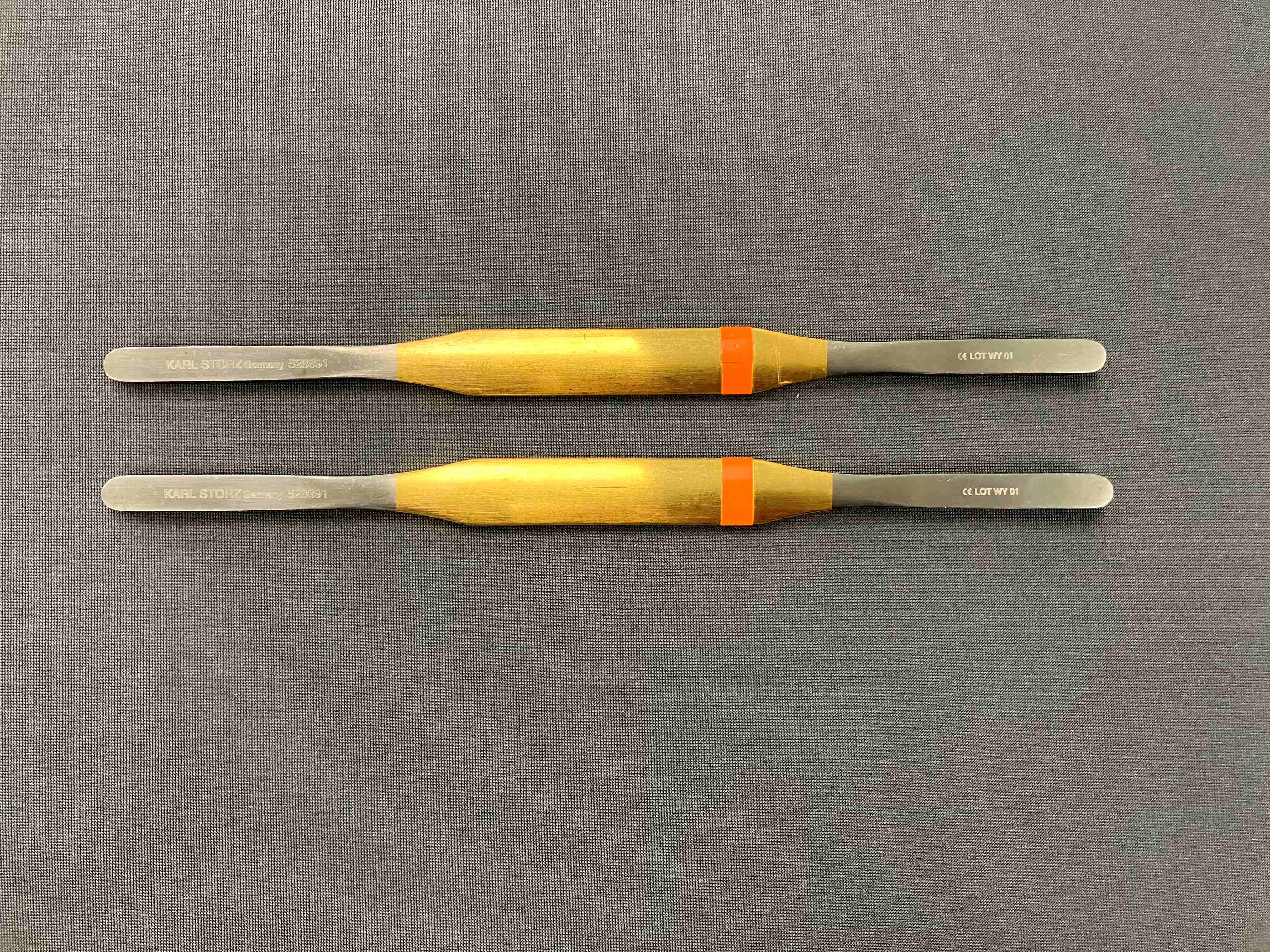 Karl Storz 523891 Surgical Double Ended Nasal Rasp - lot of 2 tools