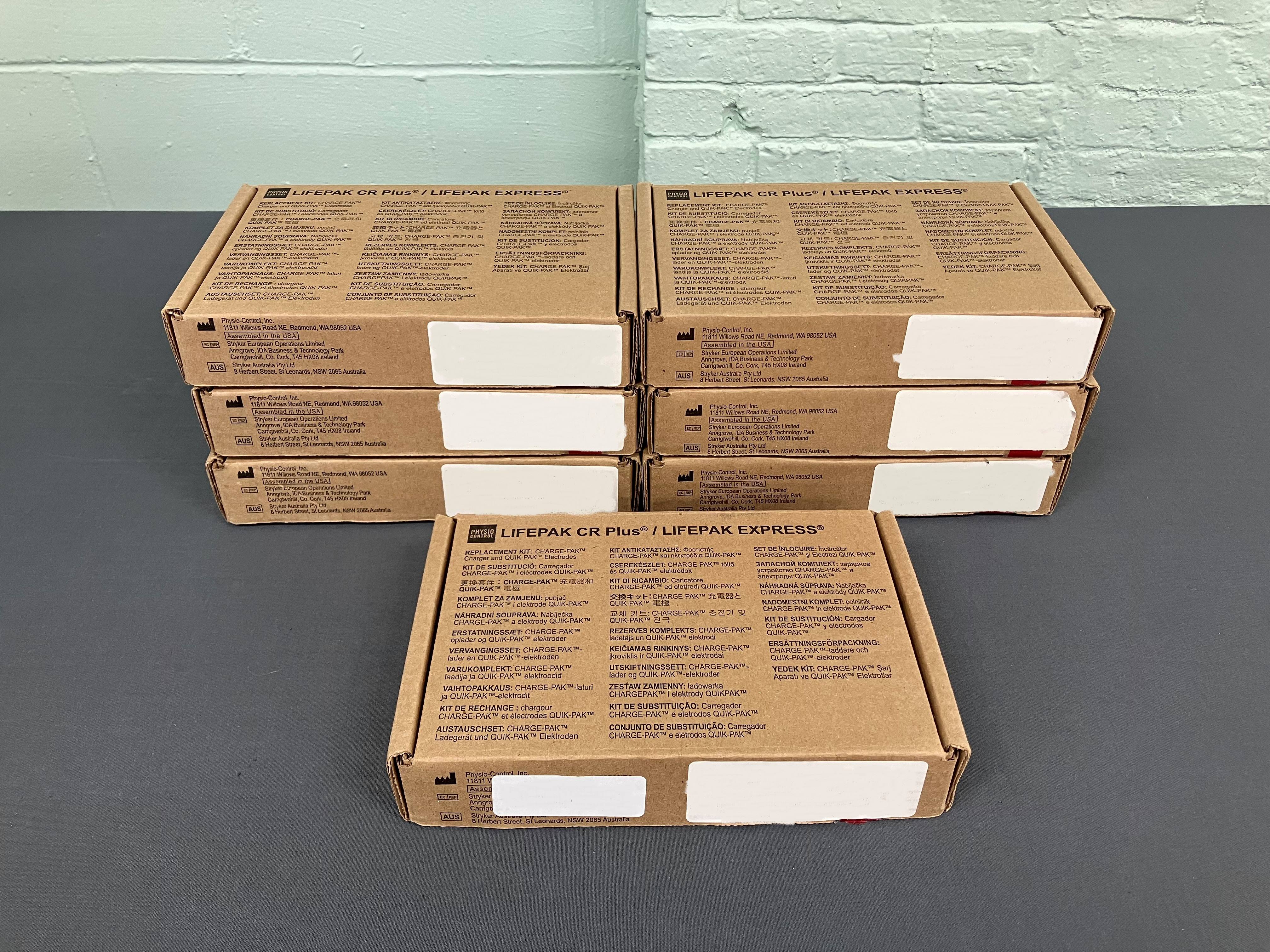 Physio-Control Replacement Kits - Lot of 7