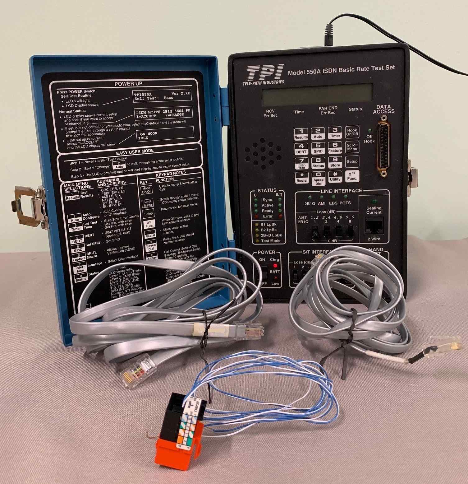 Tele-Path Industries Model 550A ISDN Basic Rate Test Set