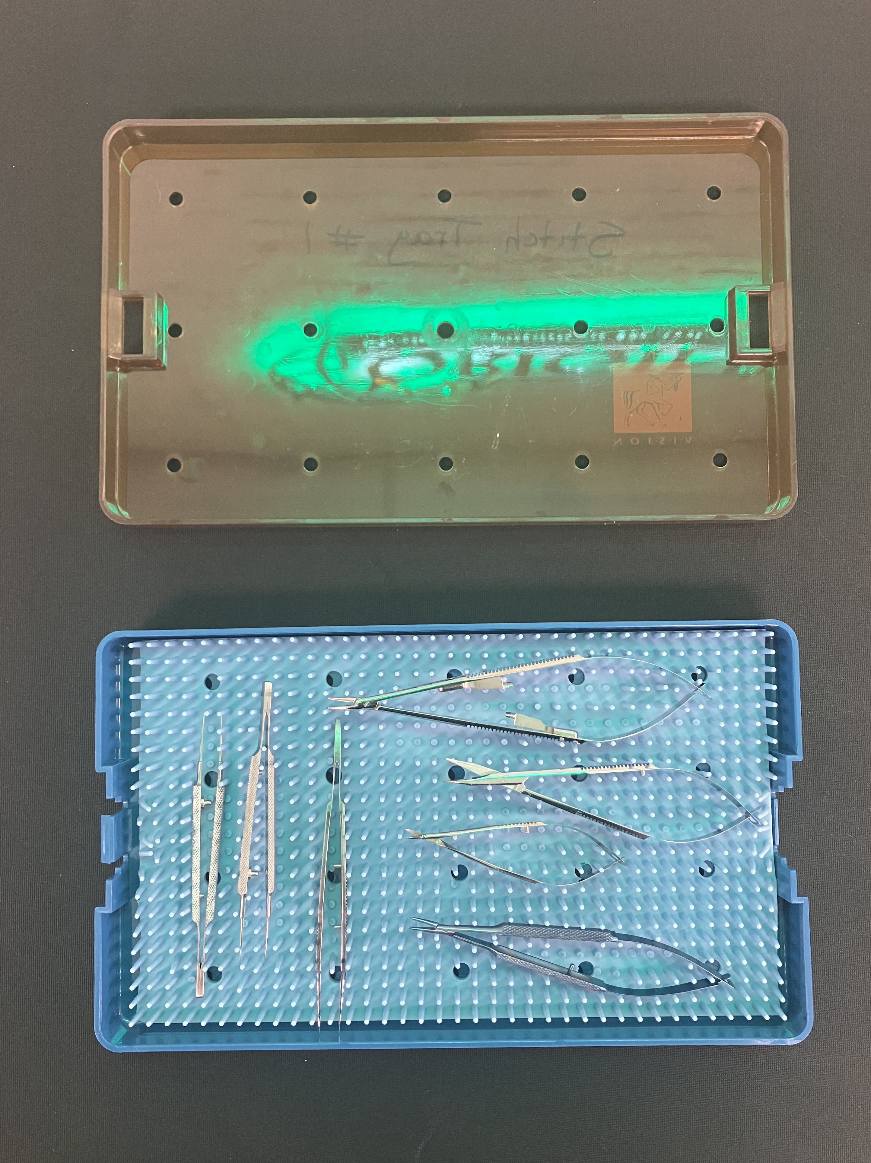 Ophthalmology Stitch Tray w/ Storz E-1796-S, Storz E3848, & More - #1