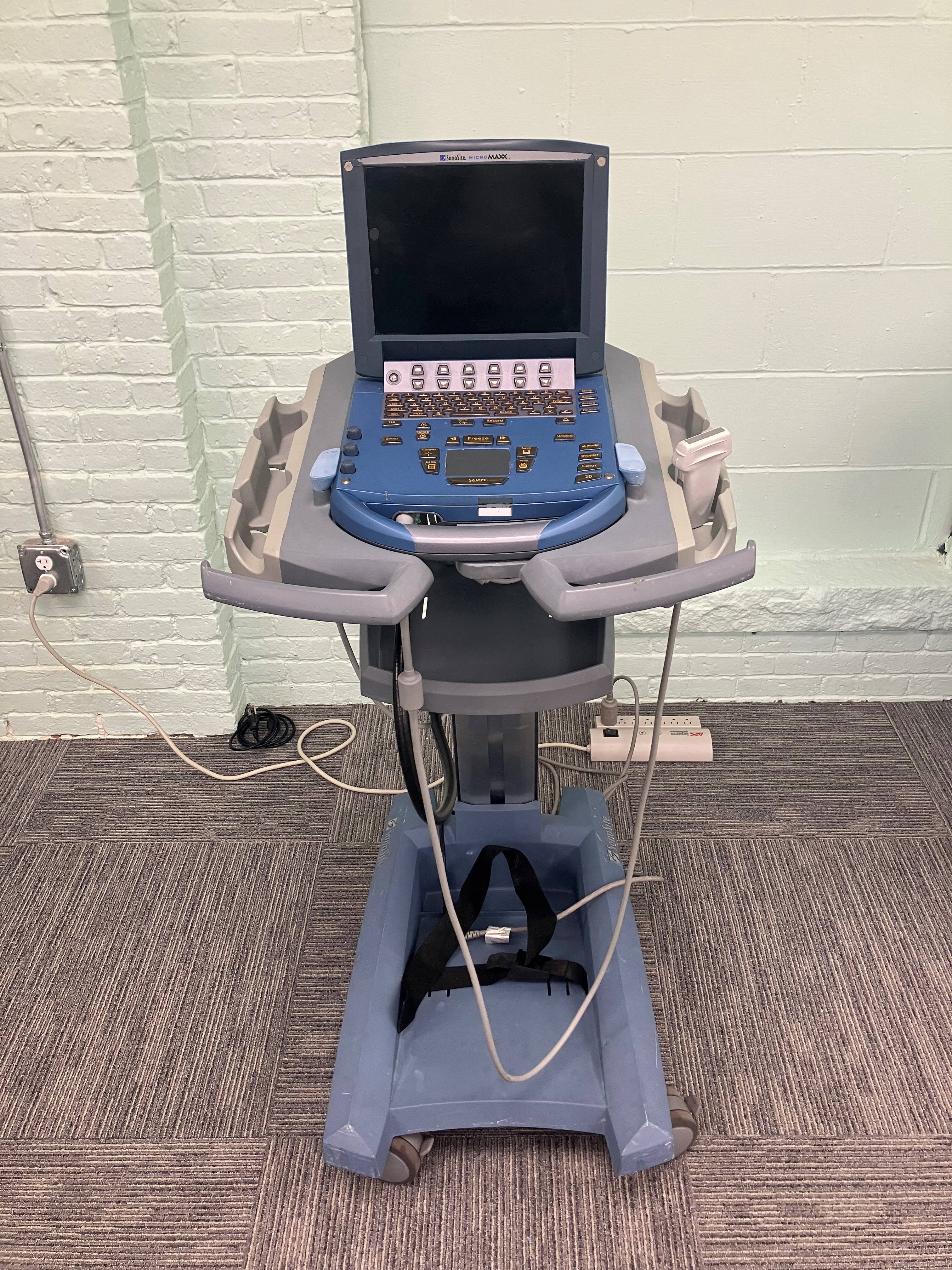 SonoSite MicroMaxx Portable Veterinary Ultrasound w/ L38e/10-5 MHz