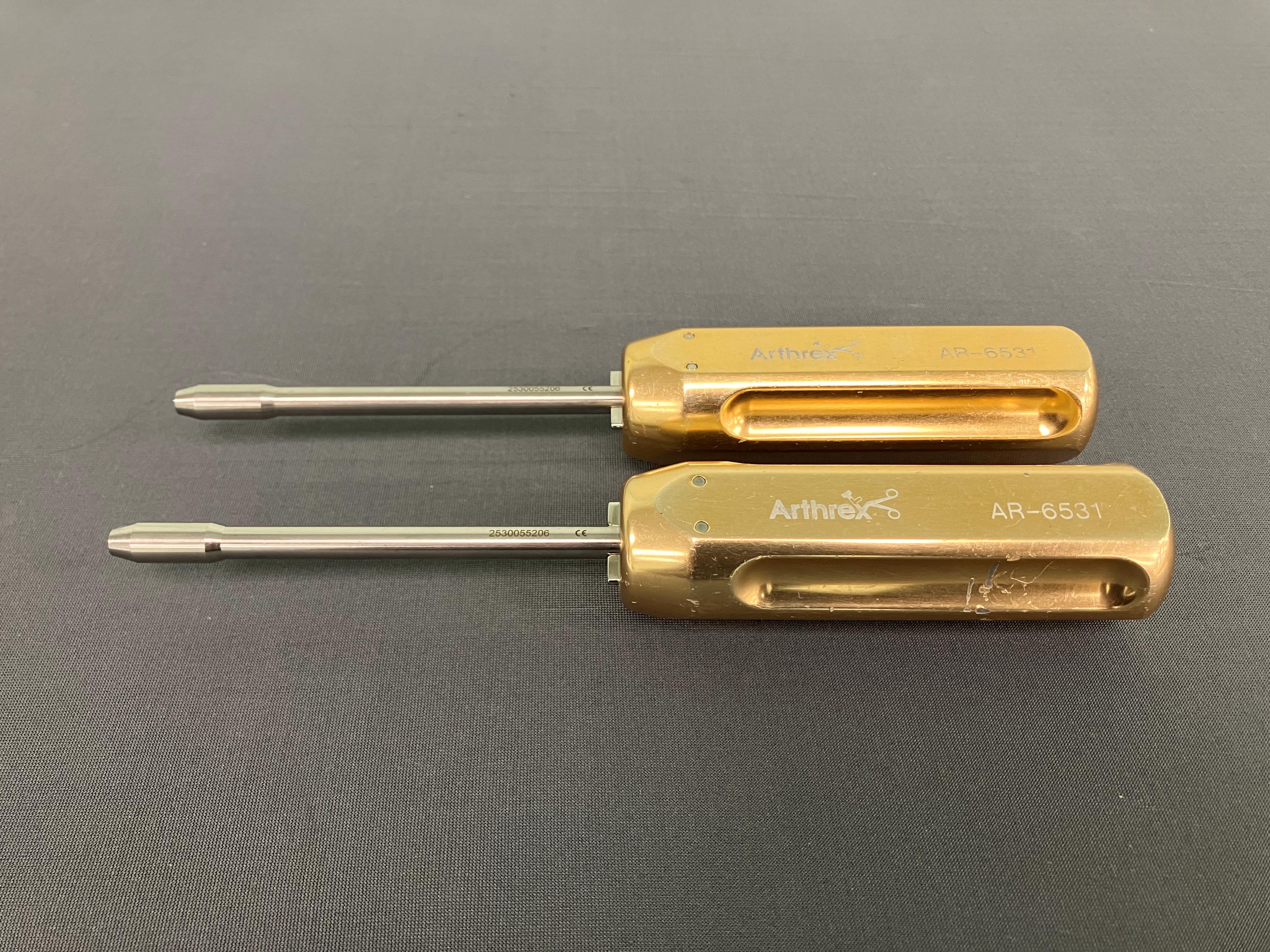 Arthrex AR-6531 Reusable Obturator - Lot of 2 tools