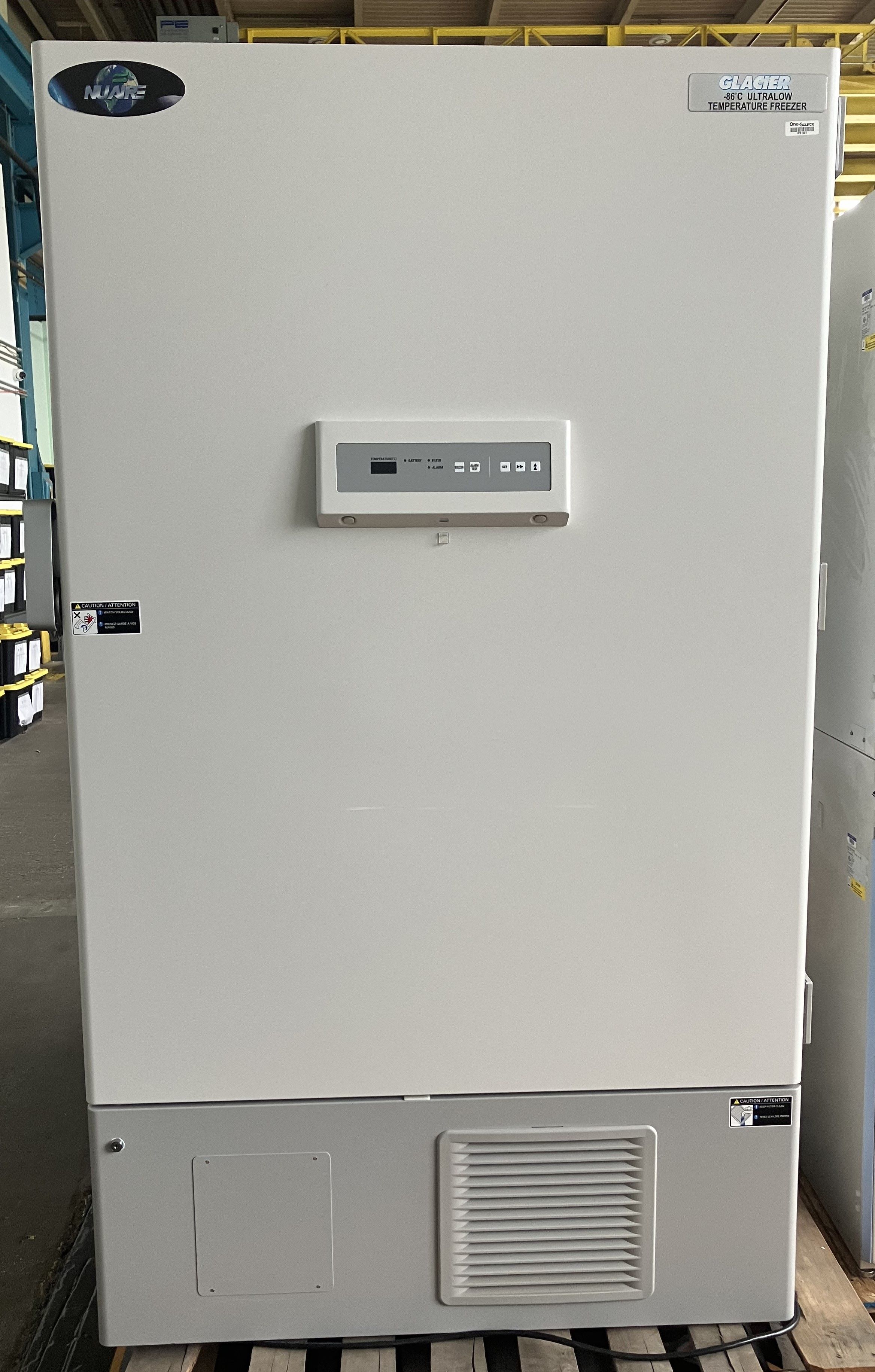 Nuaire Glacier Model No.: NU-9668GC Ultralow Temperature Freezer