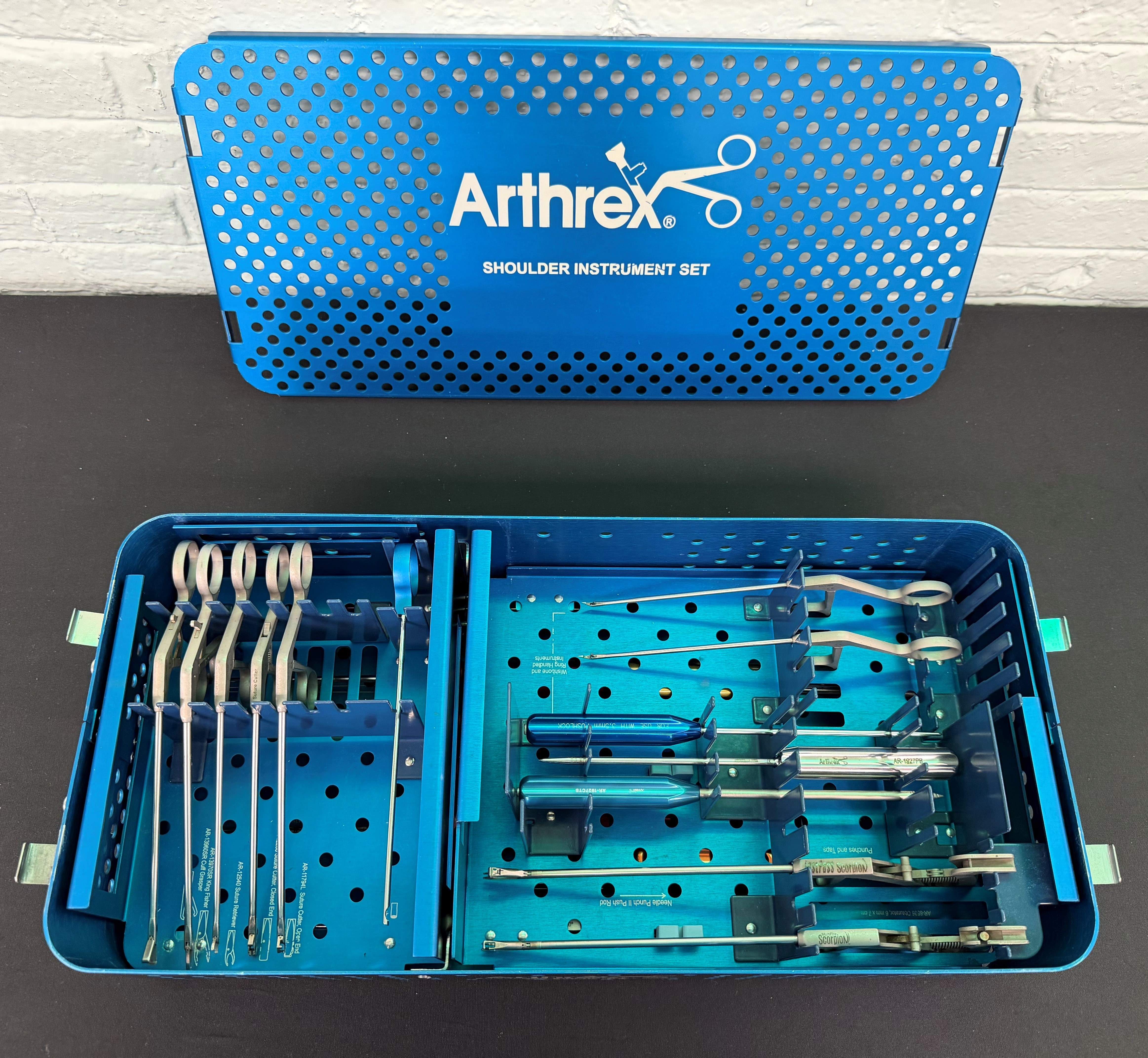 Arthrex AR-8402C Shoulder Instrument Set w/ instruments