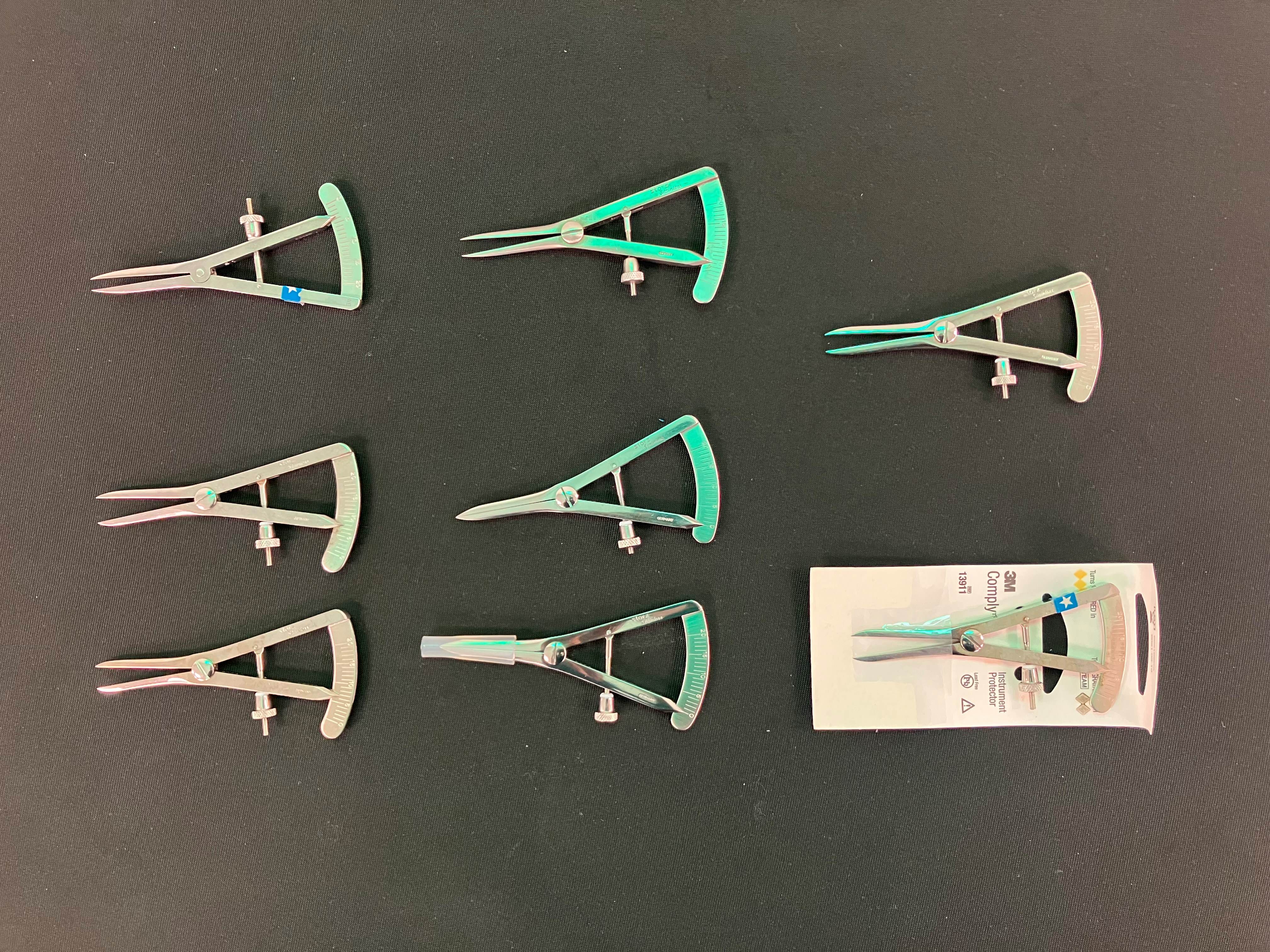 Lot of Calipers w/ Storz E-2404 & Storz E2404