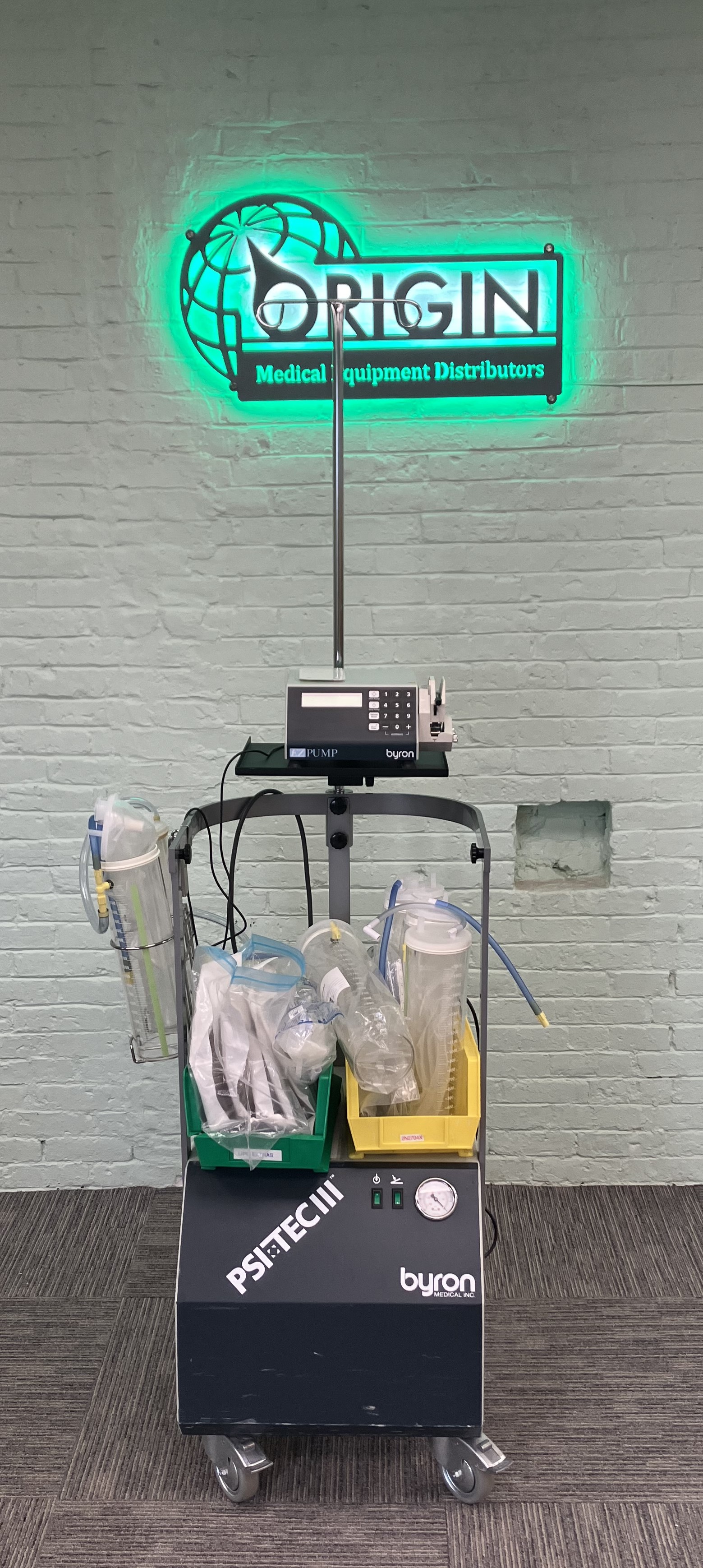 Byron PSI-TEC III Surgical Aspirator Vacuum Suction Pump System