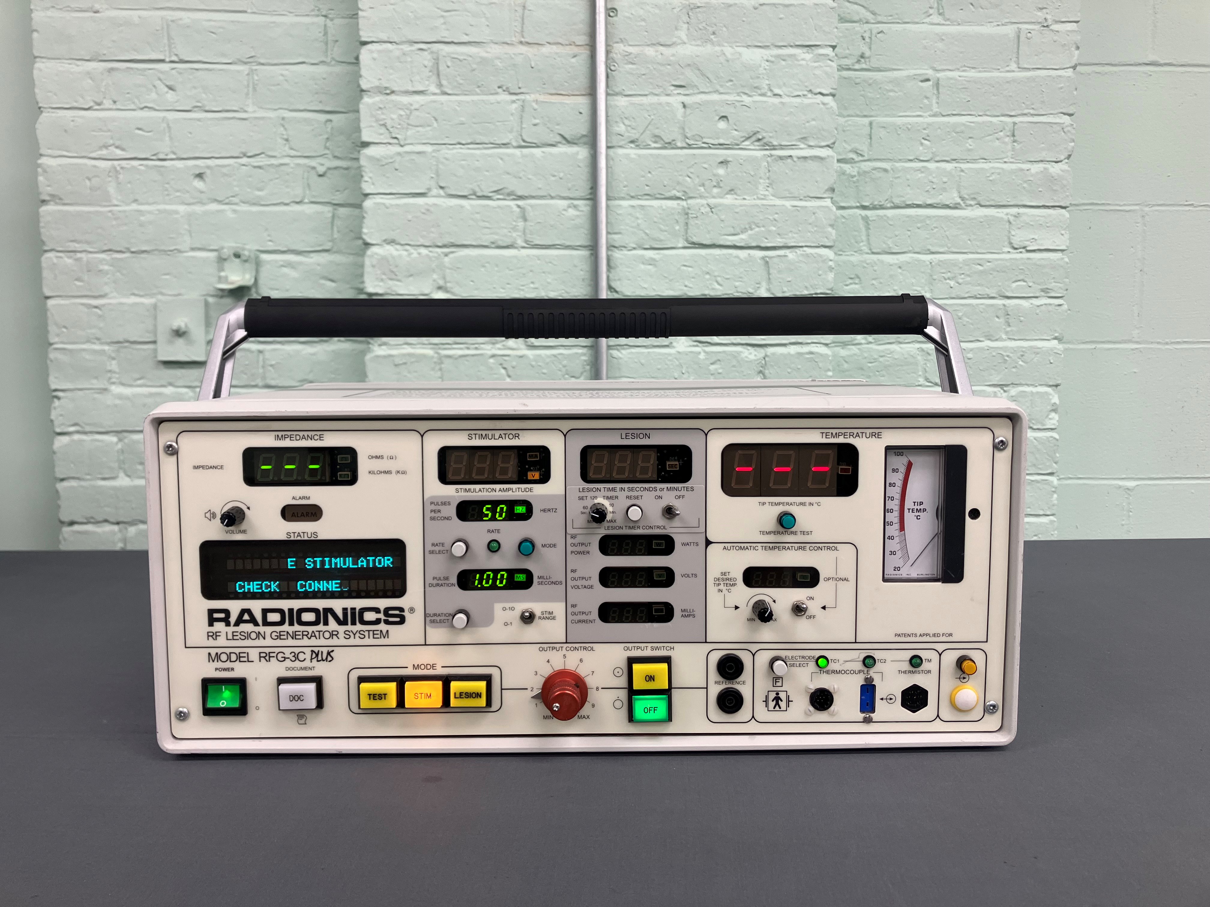 Radionics RF Lesion Generator System