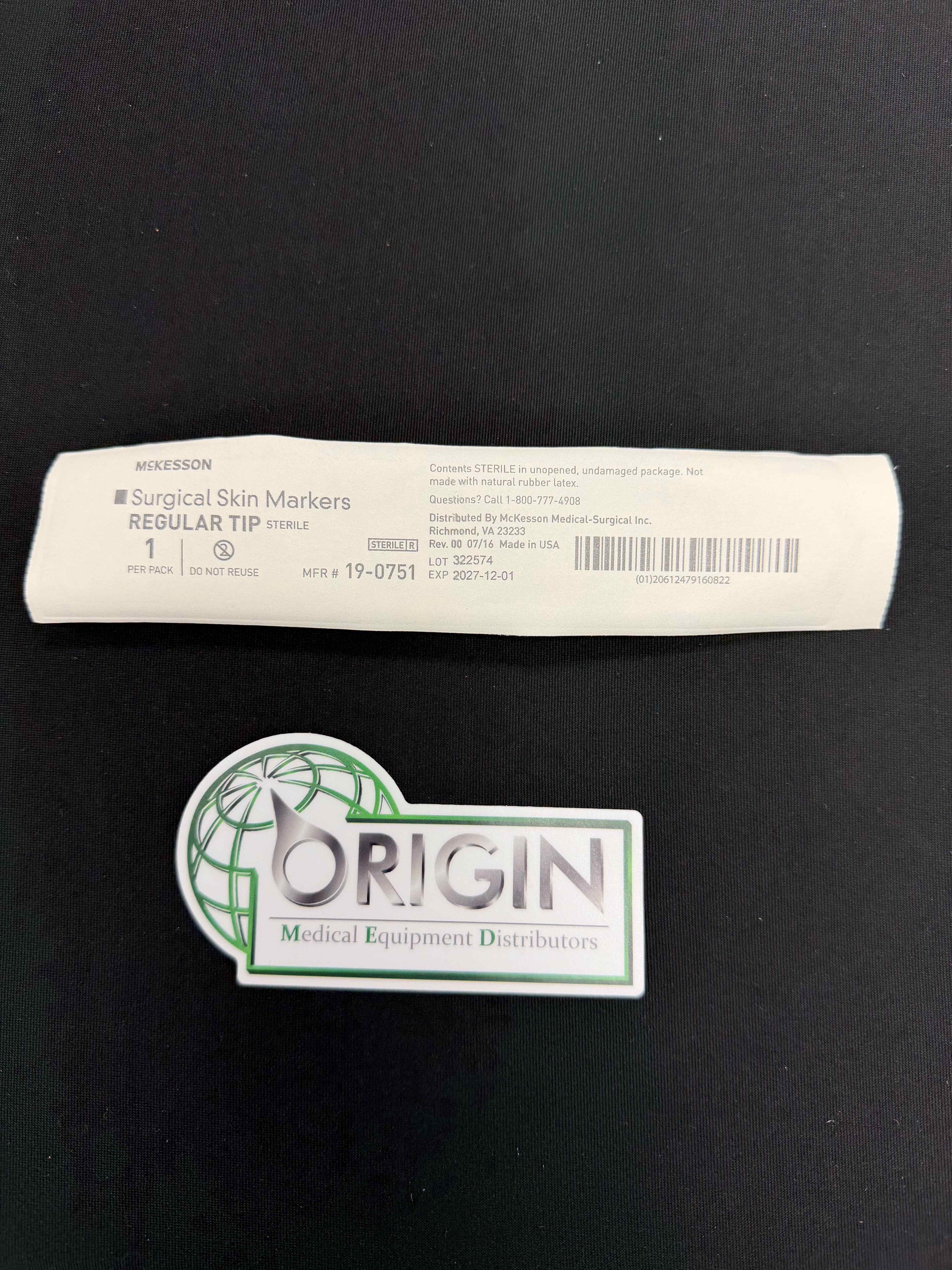 McKesson Surgical Skin Markers, Regular Tip, Sterile