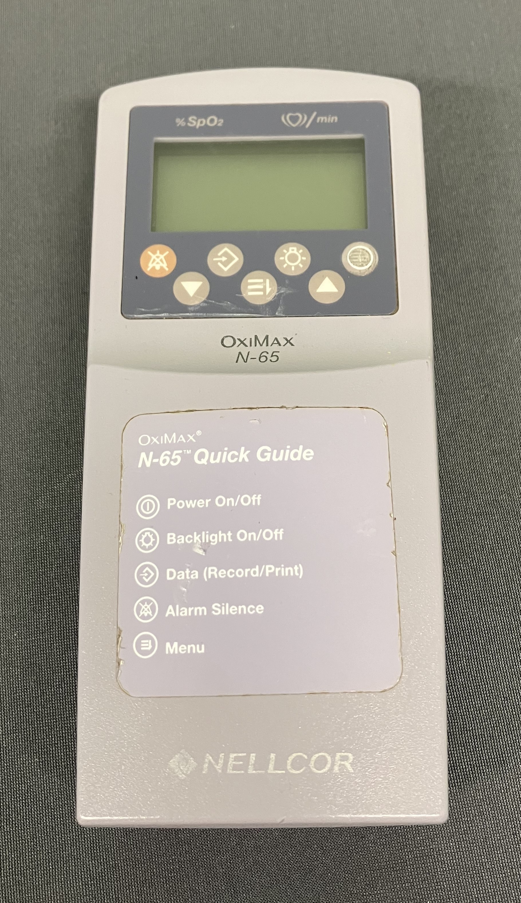 Nellcor OxiMax N-65 Handheld Pulse Oximeter