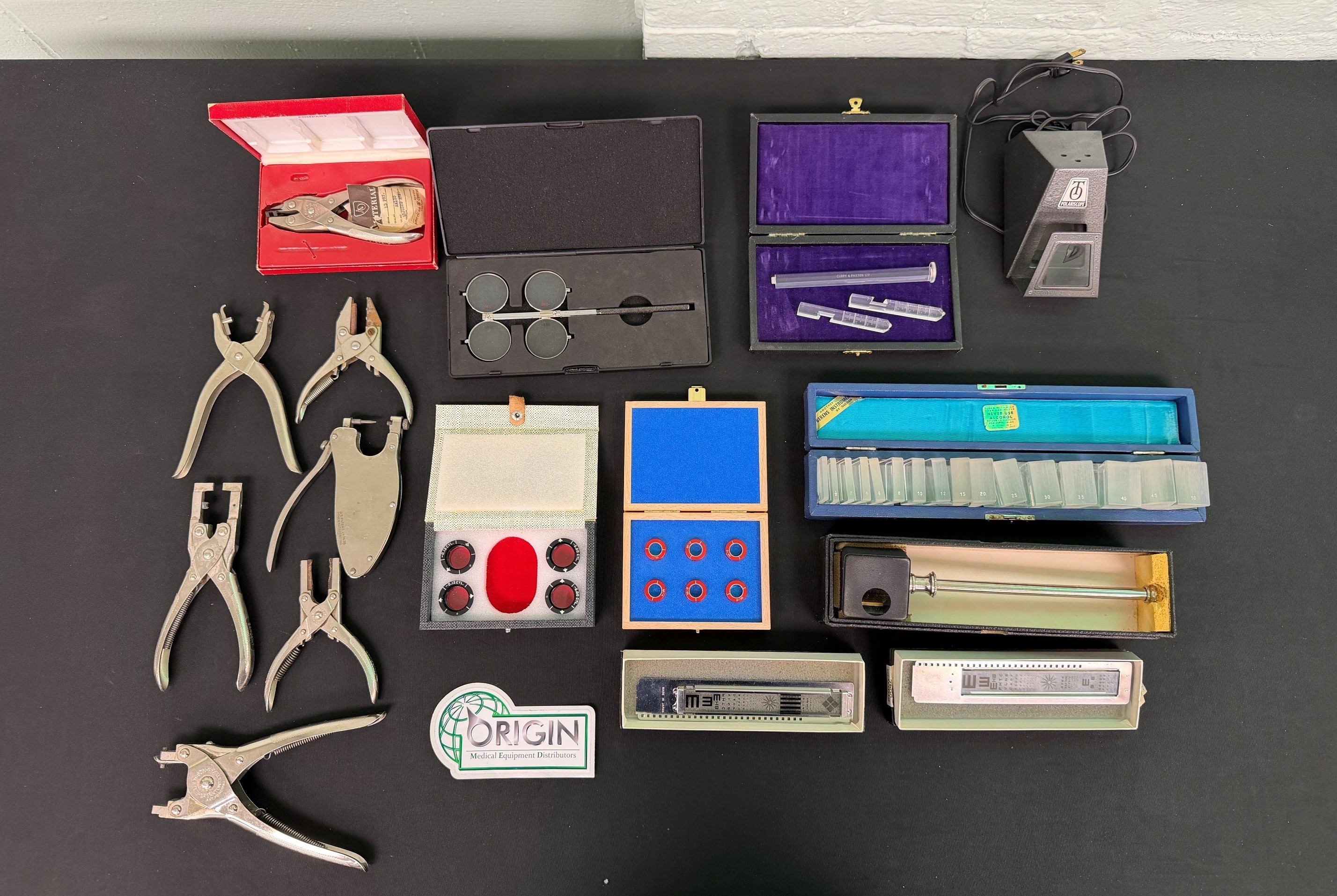 Vintage Ophthalmology Optometry Lot - Please Read!