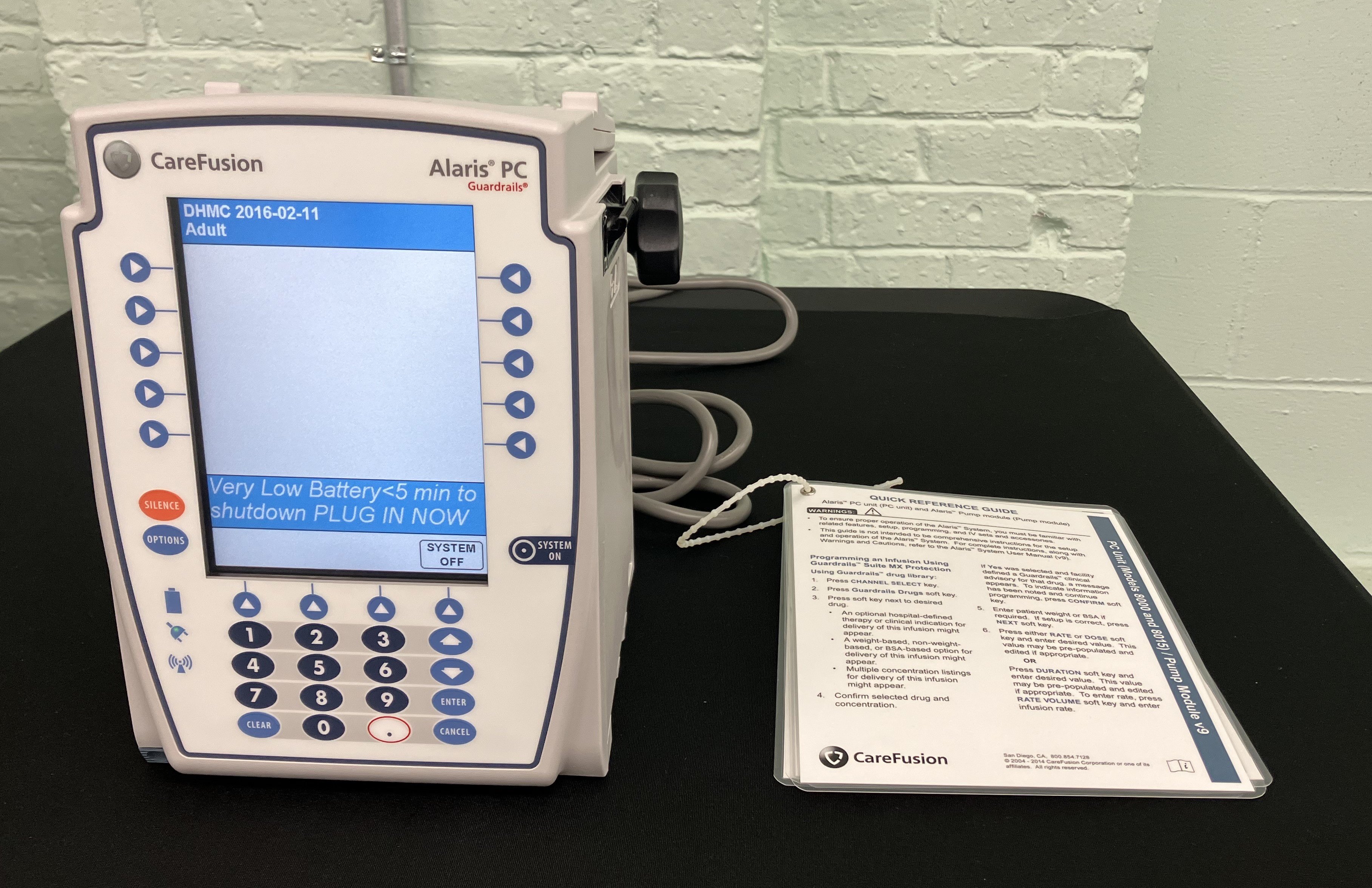 CareFusion Alaris 8015 PC Infusion Pump