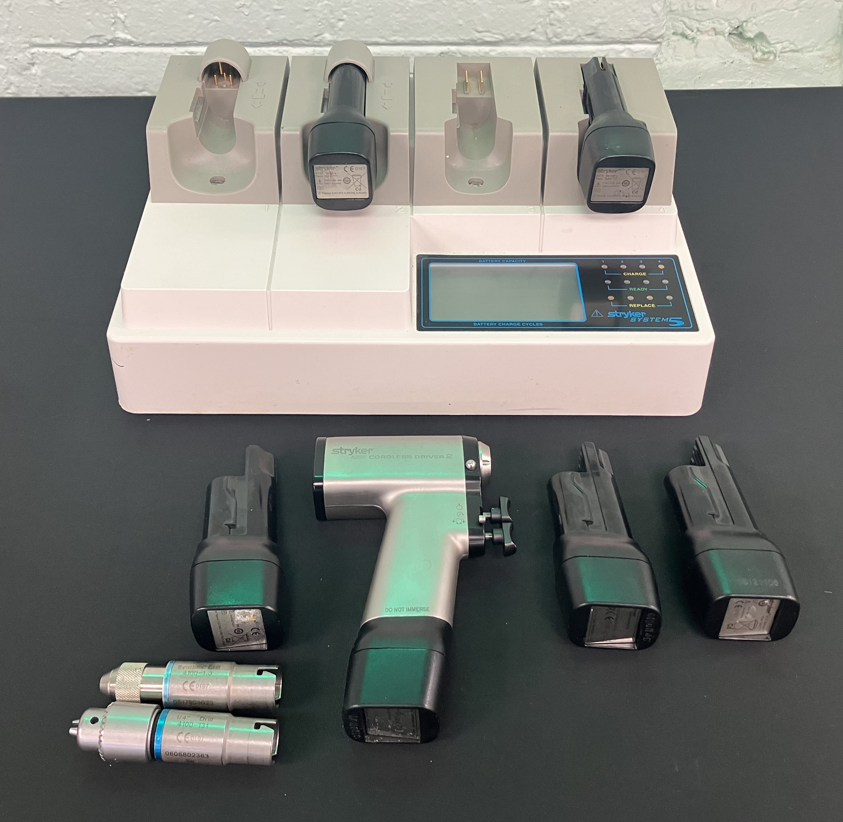 Stryker System 5 Battery Charger, Stryker 4200 Cordless Driver & More!
